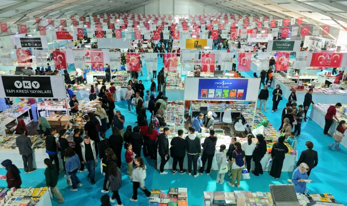 410 Bin Ziyaretçi, 400 Yazar ve 150 Yayıneviyle Kültür Sanat Şöleni Yaşandı