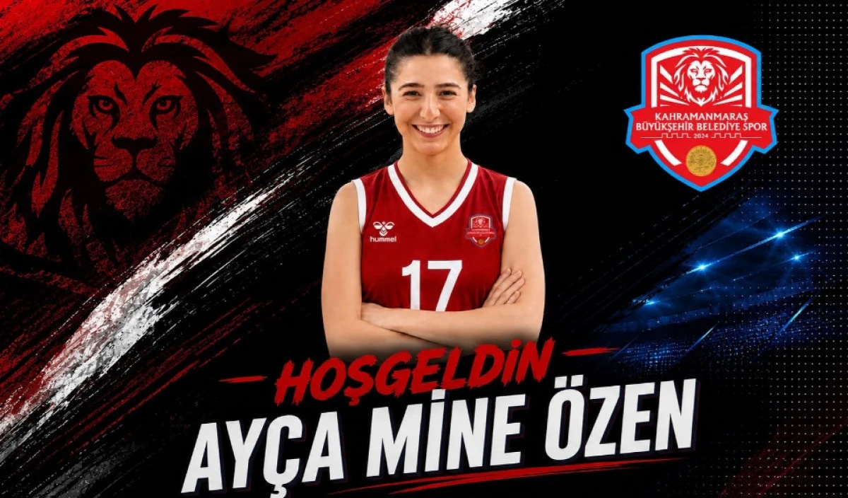 Ay&ccedil;a Mine &Ouml;zen, B&uuml;y&uuml;kşehir Kadın Voleybol&rsquo;da