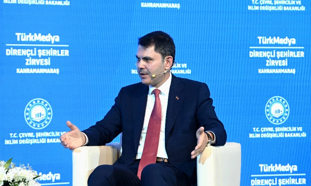 Bakan Kurum; &ldquo;Kahramanmaraş, Bug&uuml;n D&uuml;nyaya &Ouml;rnek Bir Yeniden İnşa Başarısı Sergiliyor&rdquo;