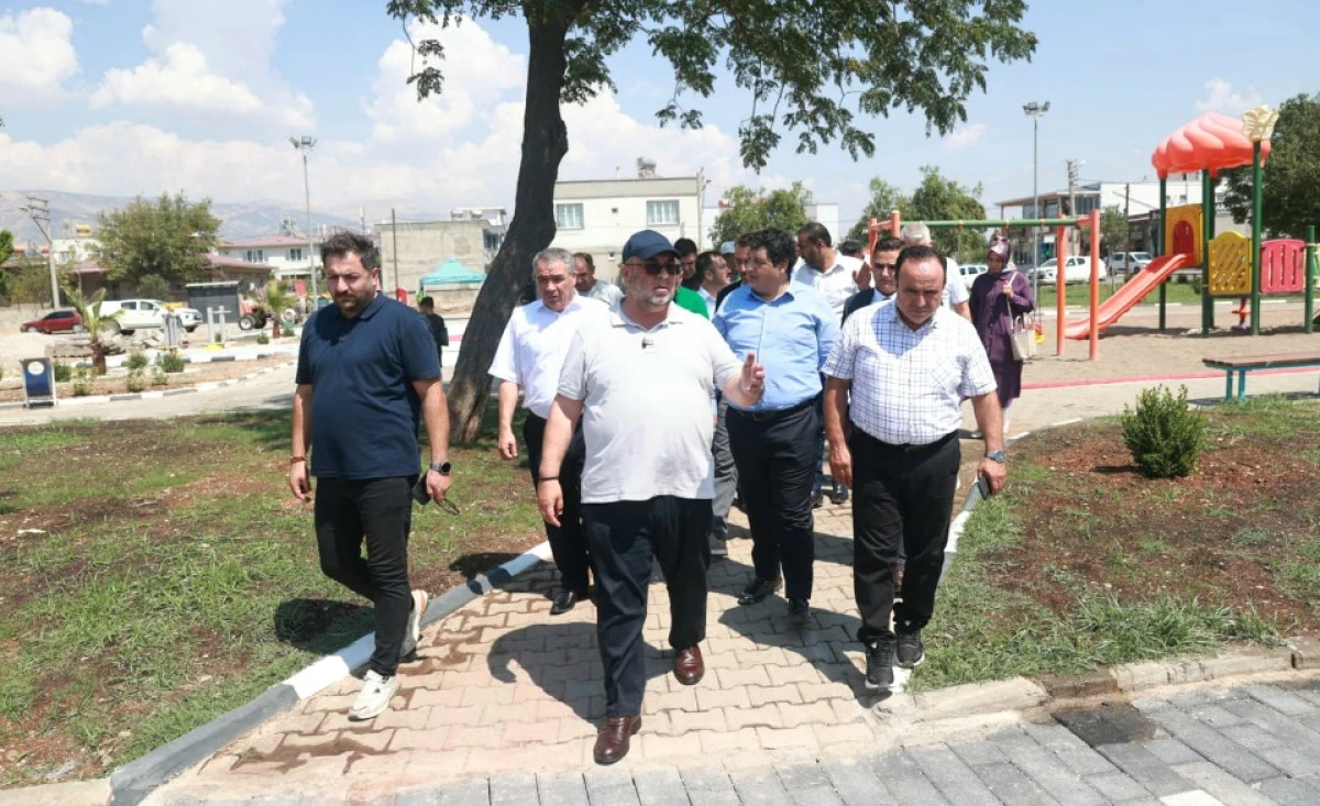 Başkan Akpınar Karaziyaret&rsquo;te Prestij Sokak Projesini İnceledi