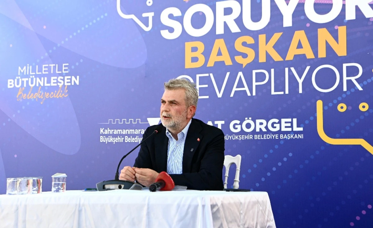 Başkan Fırat G&ouml;rgel; &ldquo;Kahramanmaraş&rsquo;ımızı Geleceğe G&uuml;&ccedil;l&uuml; Yatırımlarla Hazırlıyoruz&rdquo;