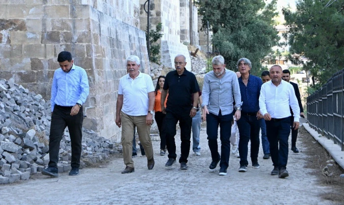 Başkan Fırat G&ouml;rgel; &ldquo;Tarihi Kahramanmaraş Kalemizde &Ccedil;alışmalar Tamamlanıyor&rdquo;