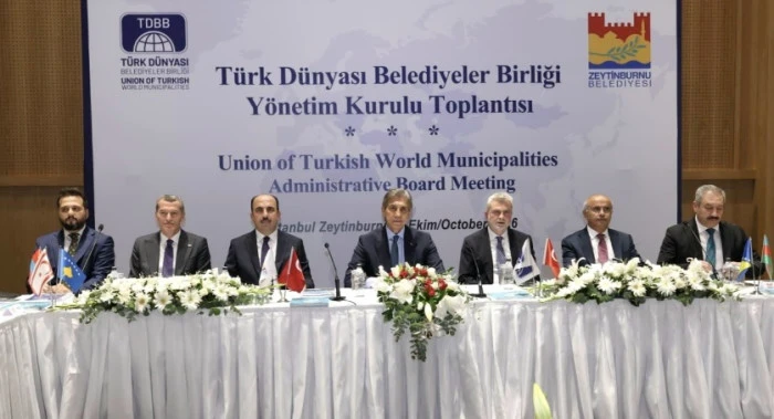 Başkan Fırat G&ouml;rgel, T&uuml;rk D&uuml;nyası Belediyeler Birliği Başkanı Oldu