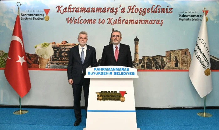 Başkan G&ouml;rgel, AK Parti MKYK &Uuml;yesi Mahir &Uuml;nal&rsquo;ı Makamında Ağırladı