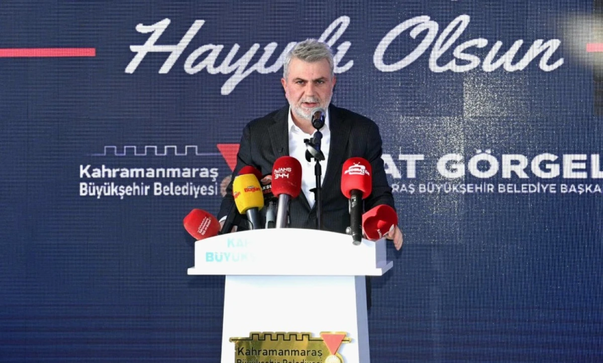 Başkan G&ouml;rgel: &ldquo;Andırın&rsquo;ımıza 1 Milyar TL&rsquo;yi Aşan Yatırım Yaptık&rdquo;