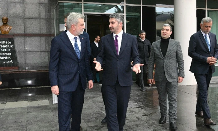 Başkan G&ouml;rgel, Bakan Yardımcısı Zafer Tarıkdaroğlu&rsquo;nu Makamında Ağırladı