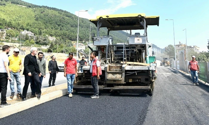 Başkan G&ouml;rgel, Doğu-Batı Ulaşımını G&uuml;&ccedil;lendirecek &Ccedil;alışmaları Yerinde İnceledi