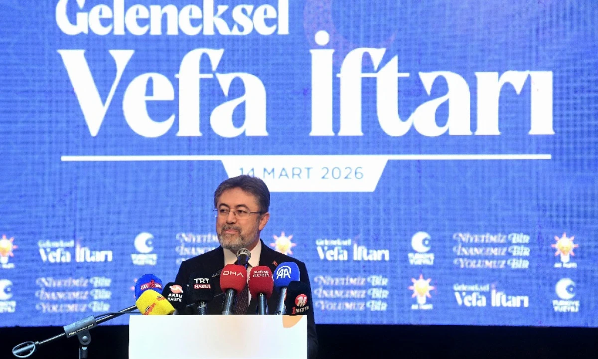 Başkan G&ouml;rgel, Geleneksel Vefa İftarı&rsquo;nda Teşkilat Mensuplarıyla Bir Araya Geldi