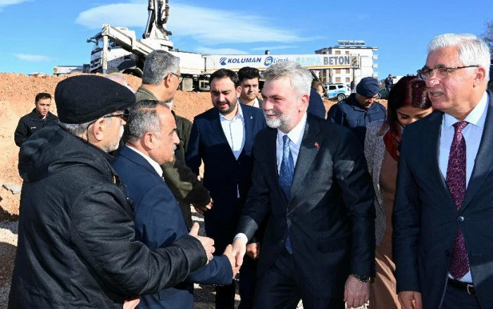 Başkan G&ouml;rgel, Pazarcık&rsquo;ta Alevi K&uuml;lt&uuml;r Dernekleri Hizmet Binasının Temel Atma T&ouml;renine Katıldı