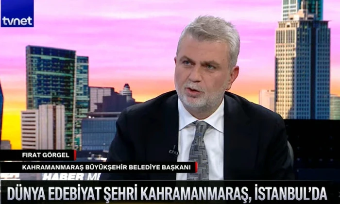 Başkan G&ouml;rgel, TVNET Canlı Yayınında UNESCO Edebiyat Şehri S&uuml;recini Anlattı