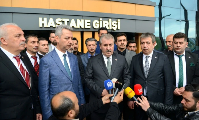 BBP Genel Başkanı Destici&rsquo;den KS&Uuml; Tıp Fak&uuml;ltesi Hastanesi&rsquo;ne Ziyaret