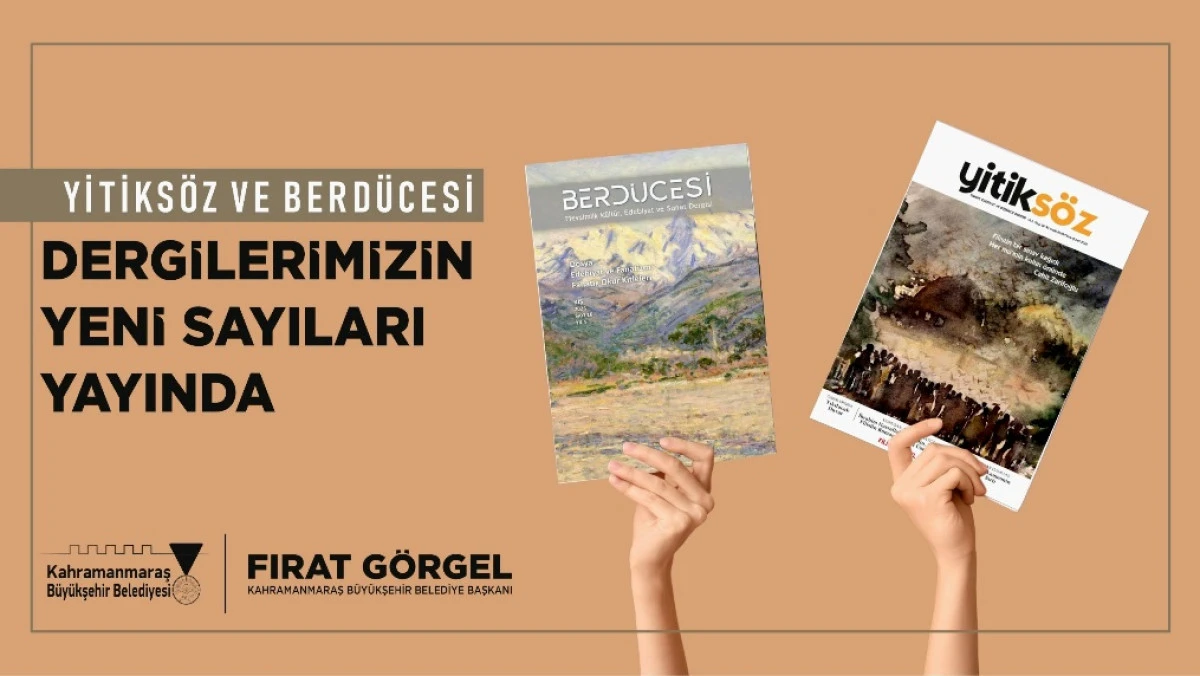 Berd&uuml;cesi ve Yitiks&ouml;z, Yeni Sayılarıyla Şehrin Edebi Hafızasını Tazeliyor