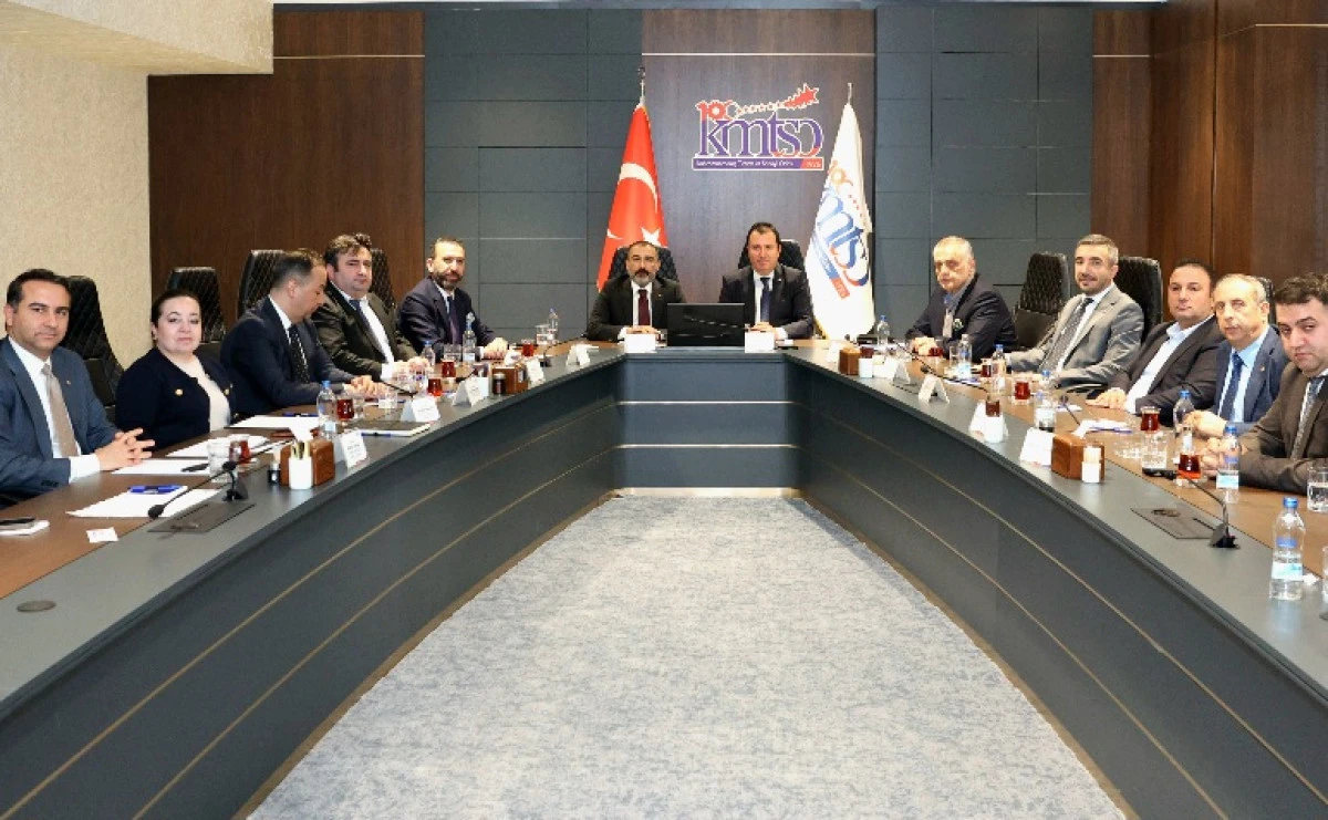 B&ouml;lgesel Kalkınmada Ortak Akıl KMTSO&rsquo;da Buluştu