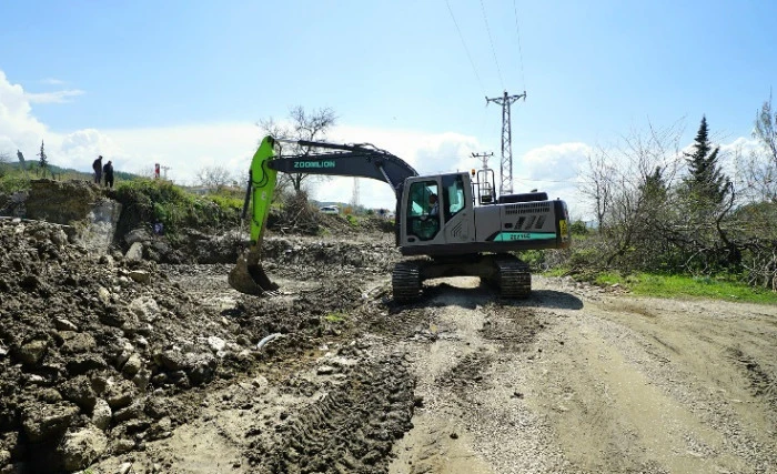 B&uuml;y&uuml;kşehir, Andırın Kırsalında K&ouml;pr&uuml; Projesine Başladı