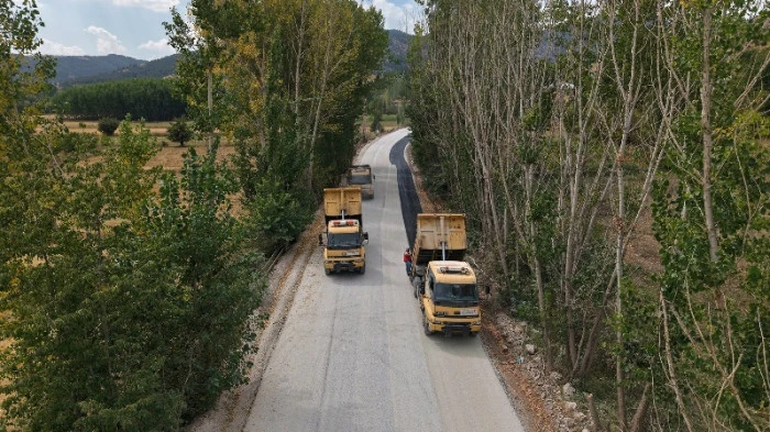 B&uuml;y&uuml;kşehir, G&ouml;ksun Kırsalında Ulaşıma G&uuml;&ccedil; Katan Yol Yatırımını Tamamladı