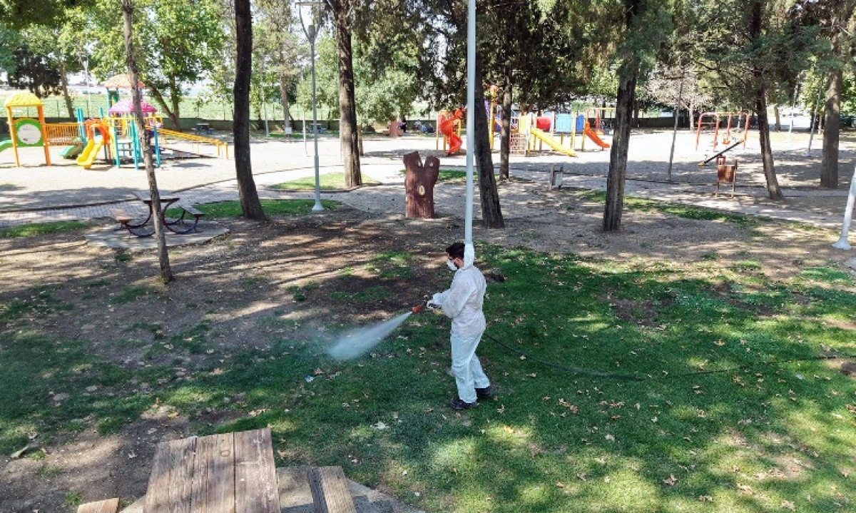 B&uuml;y&uuml;kşehir, Kene ve Zararlılara Karşı Yeşil Alanlarda N&ouml;bette