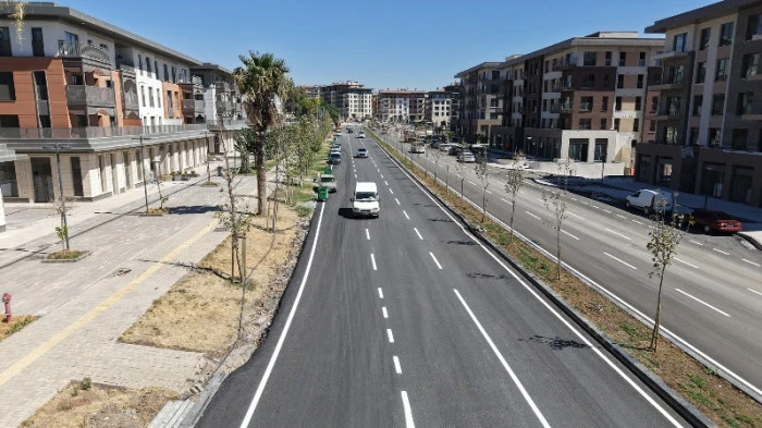 B&uuml;y&uuml;kşehir, Kuddusi Baba Bulvarı&rsquo;nda İlk Etap &Ccedil;alışmalarını Tamamladı