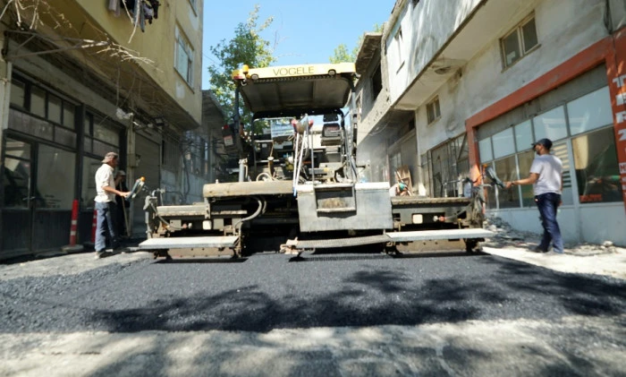 B&uuml;y&uuml;kşehir, Menderes Mahallesi&rsquo;nin Asfaltında Sona Geldi