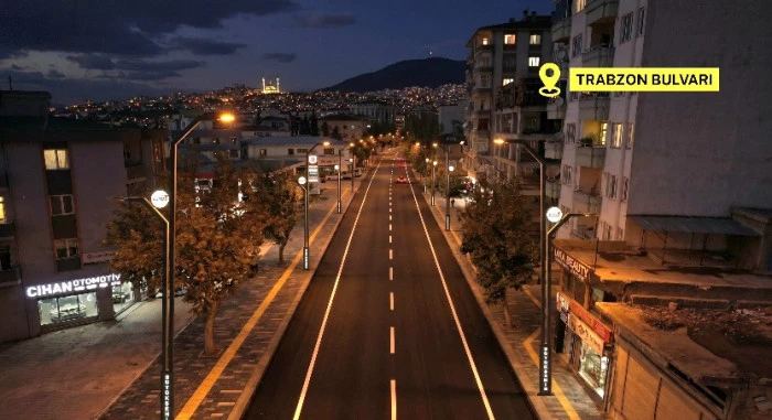 B&uuml;y&uuml;kşehir, Trabzon Bulvarı&rsquo;nda D&ouml;n&uuml;ş&uuml;m&uuml; Etap Etap S&uuml;rd&uuml;r&uuml;yor