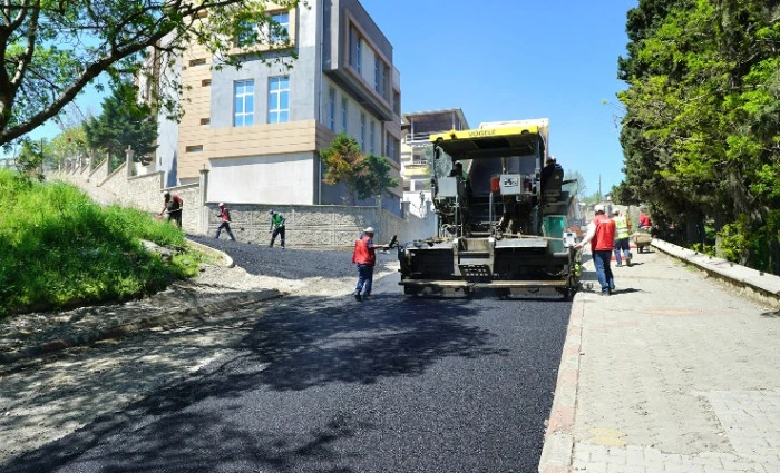 B&uuml;y&uuml;kşehir Yol Yatırımlarını S&uuml;rd&uuml;r&uuml;yor