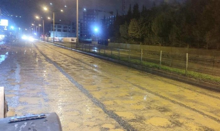 B&uuml;y&uuml;kşehir&rsquo;den Doğukent Yolunda Yoğun &Ccedil;alışma