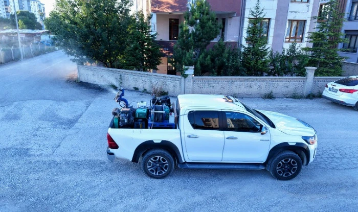 B&uuml;y&uuml;kşehir&rsquo;den Elbistan&rsquo;da Zararlılara Karşı Yoğun M&uuml;cadele