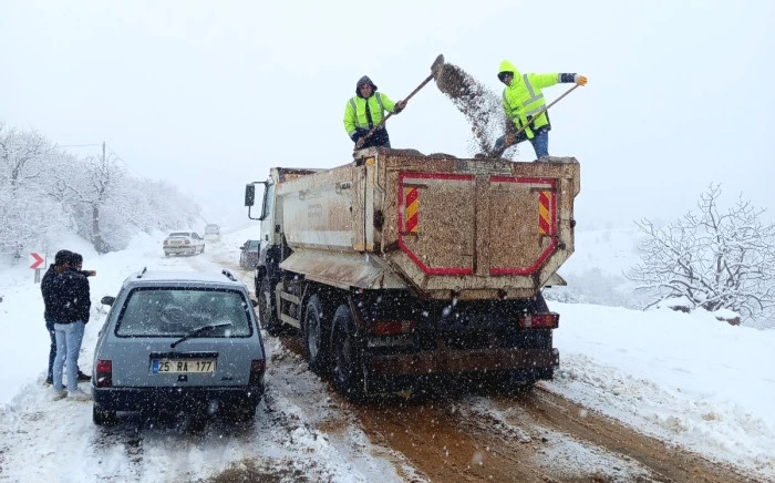 B&uuml;y&uuml;kşehir&rsquo;den Kırsalda da Karla Etkin M&uuml;cadele