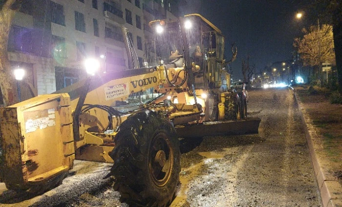 B&uuml;y&uuml;kşehir&rsquo;den Yollara Anında M&uuml;dahale