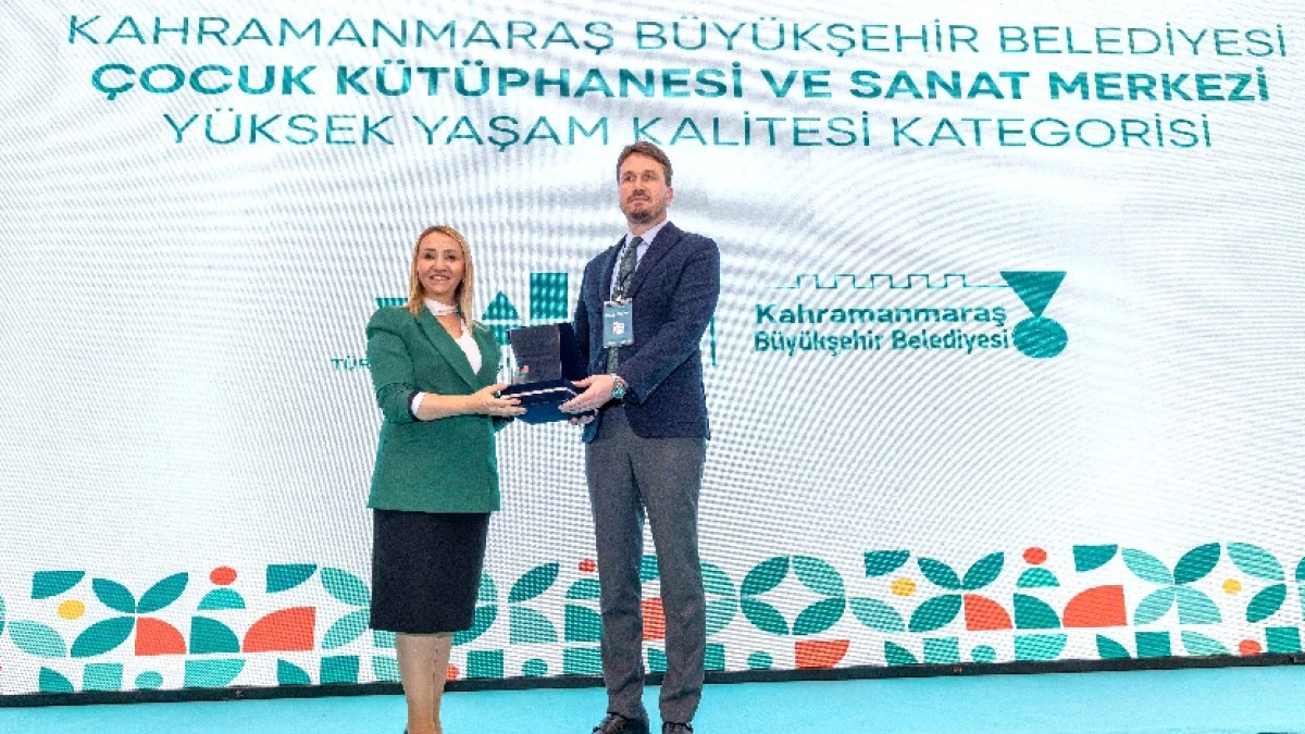 B&uuml;y&uuml;kşehir&rsquo;in &Ccedil;ocuk Sanat Merkezi&rsquo;ne Y&uuml;ksek Yaşam Kalitesi &Ouml;d&uuml;l&uuml;
