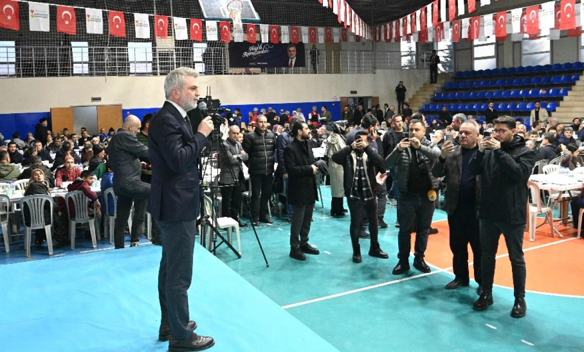 B&uuml;y&uuml;kşehir&rsquo;in G&ouml;n&uuml;l Sofrası T&uuml;rkoğlu&rsquo;nda Kuruldu