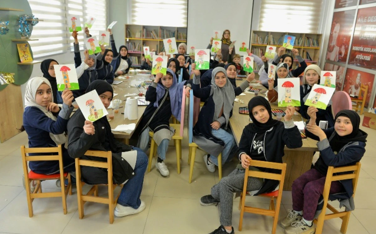 B&uuml;y&uuml;kşehir&rsquo;in K&uuml;t&uuml;phane Haftası Kutlama Programı &Ccedil;ocuklar İ&ccedil;in &Ouml;zel Bir Etkinlikle Başladı