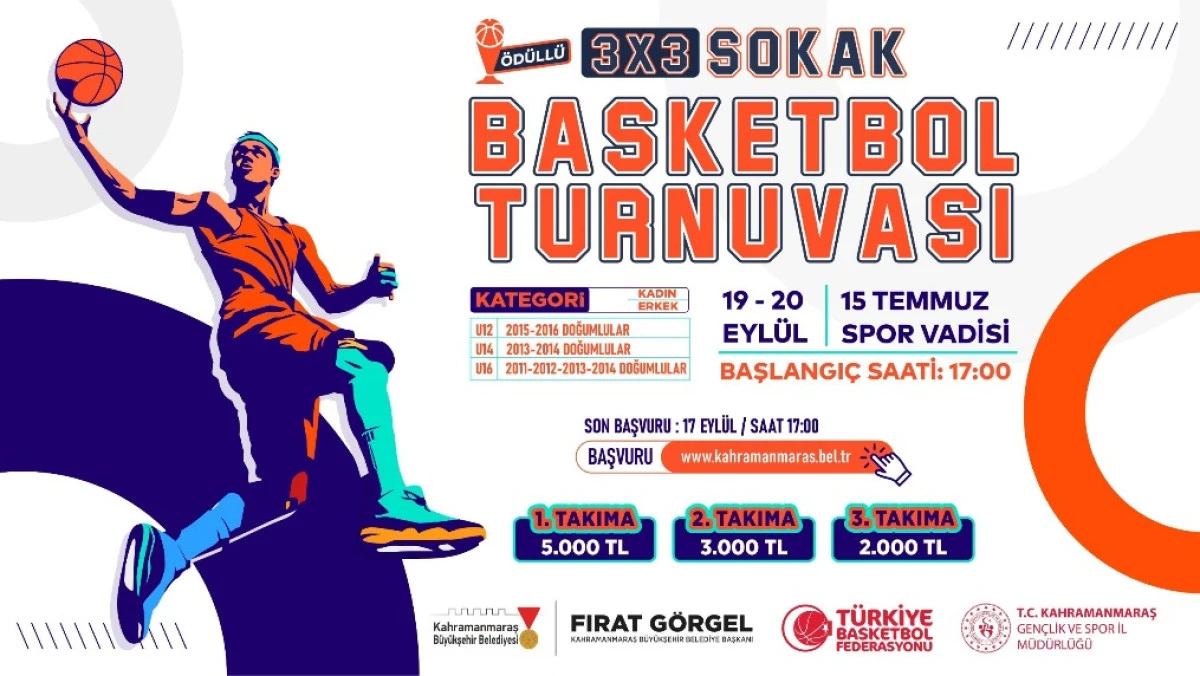B&uuml;y&uuml;kşehir&rsquo;in &Ouml;d&uuml;ll&uuml; Basketbol Turnuvası&rsquo;na Başvurular Başladı
