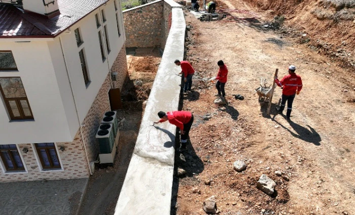 &Ccedil;ınaraltı Sosyal Tesisleri&rsquo;nde &Ccedil;evre D&uuml;zenine Ge&ccedil;ildi