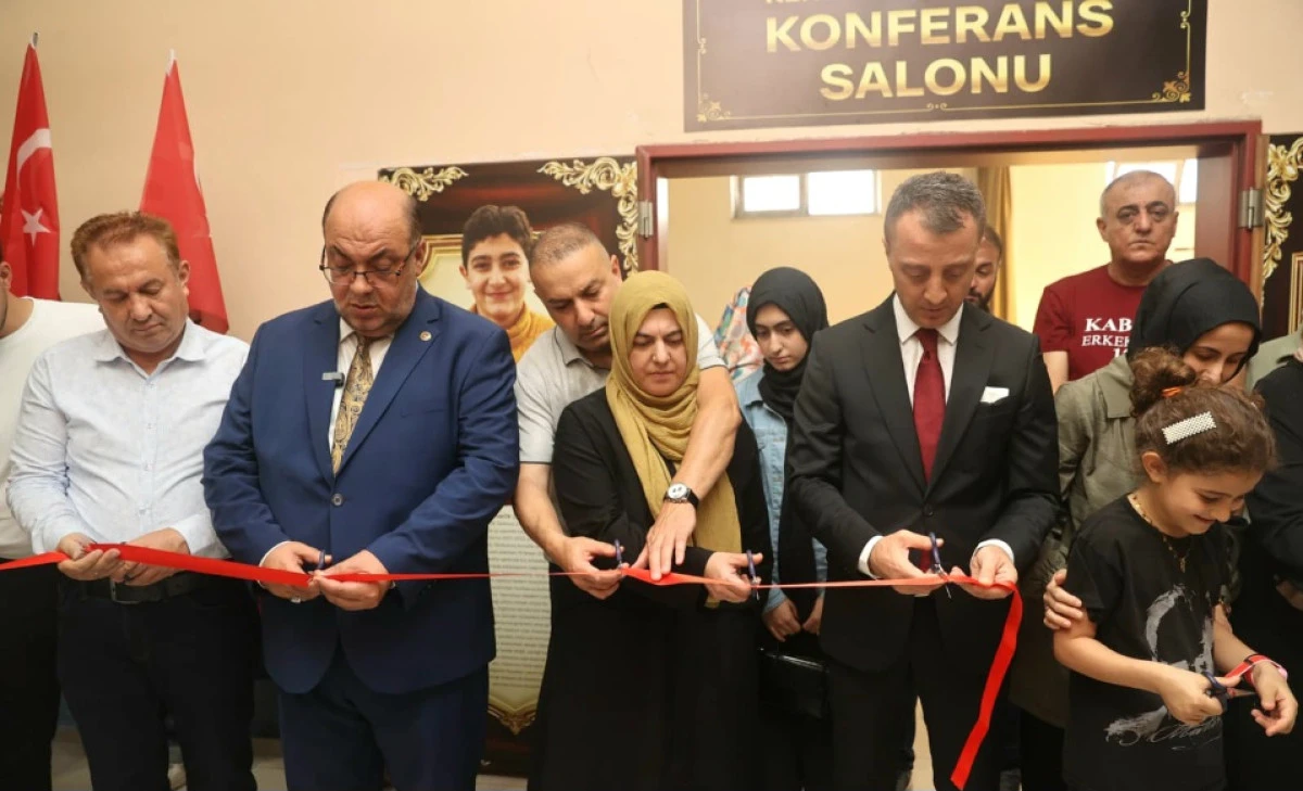 Dulkadiroğlu Belediyesinden Şehit Kerem Erdem G&uuml;ng&ouml;r&rsquo;&uuml;n Hatırasına Anlamlı Eser