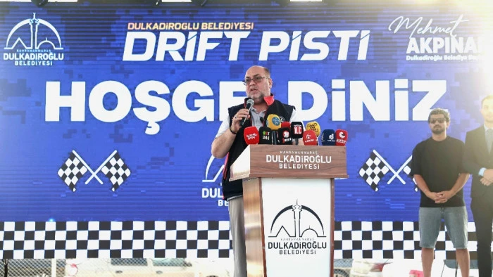 Dulkadiroğlu&rsquo;nda Motor Sporlarına Yeni Adres: Drift Pisti Kapılarını A&ccedil;tı
