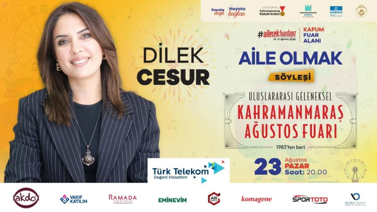 Geleneksel Ağustos Fuarı&rsquo;nda 23 Ağustos&rsquo;ta 3 &Ouml;zel Program