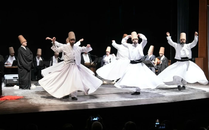 Hz. Mevl&acirc;na, Vuslatının 752. Yıl D&ouml;n&uuml;m&uuml;nde Sema G&ouml;sterisiyle Anıldı