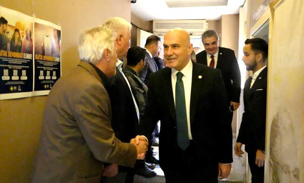 İYİ Parti Grup Başkanvekili Turhan &Ccedil;&ouml;mez Kahramanmaraş&rsquo;ta 