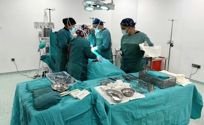 Kahramanmaraş Nurhak Devlet Hastanesinde  İlk Ameliyat Başarıyla Gerçekleştirildi