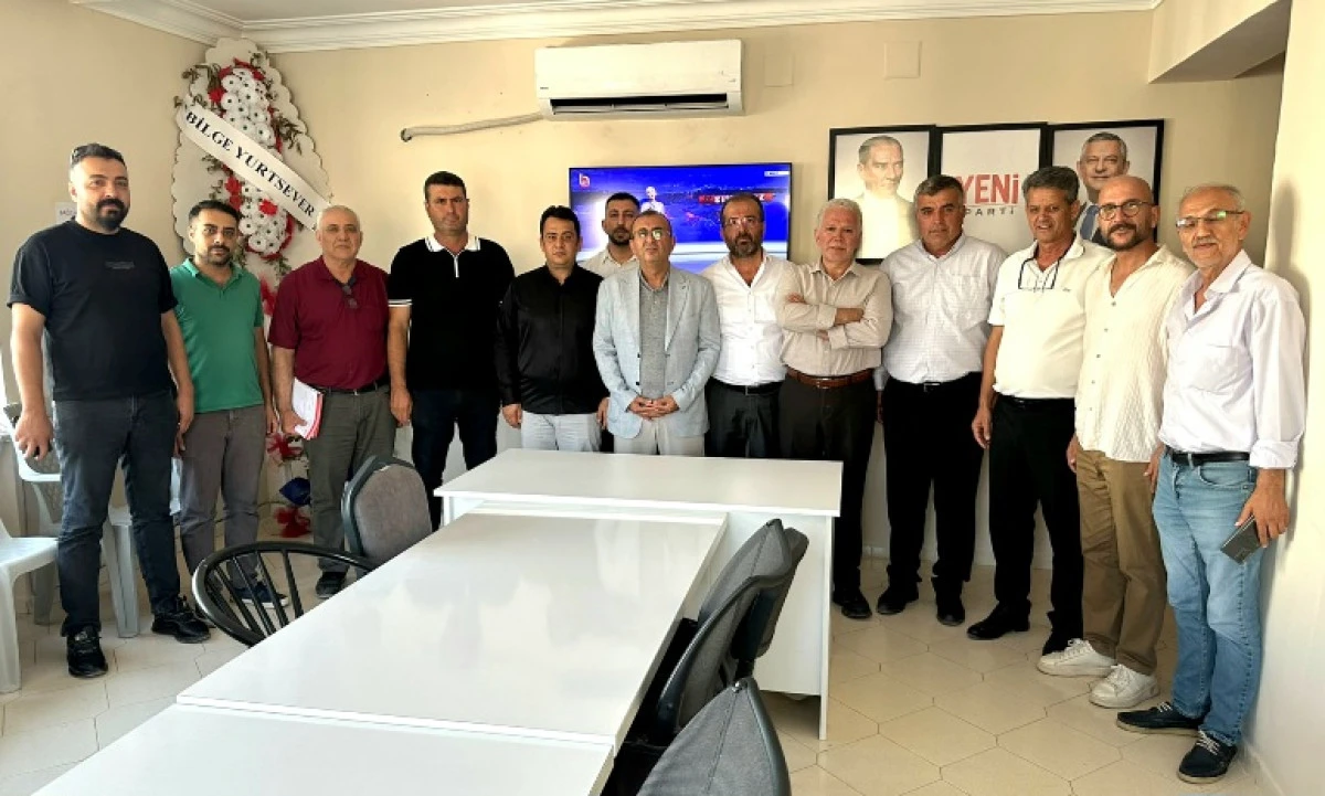 Kahramanmaraş Yeni Parti'de Kongre S&uuml;reci &Ouml;ncesi G&uuml;&ccedil;l&uuml; Birliktelik: 11 İl&ccedil;e Başkanından &Uuml;nal Ateş'e Tam Destek!