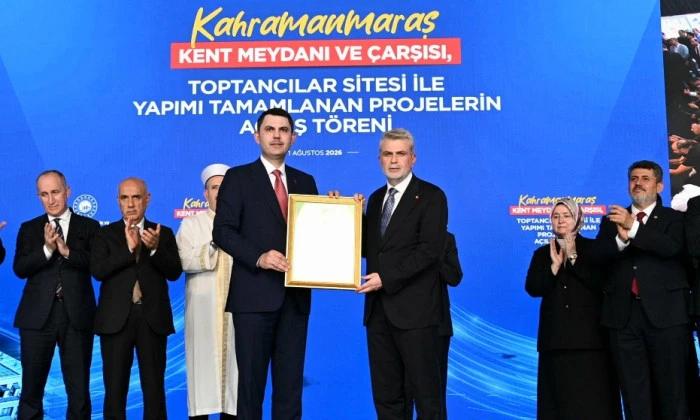 Kahramanmaraş&rsquo;ın Yeniden İnşa Yolculuğunda 5 Yeni Eser Daha Hizmete A&ccedil;ıldı