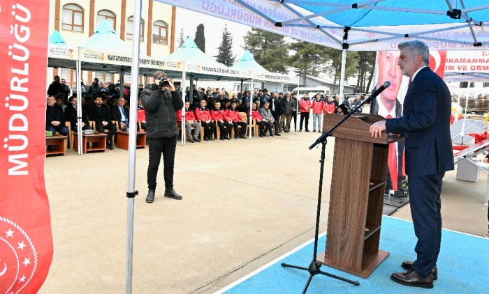 Kahramanmaraşlı &Ccedil;ift&ccedil;ilere İş Makinesi Desteği 