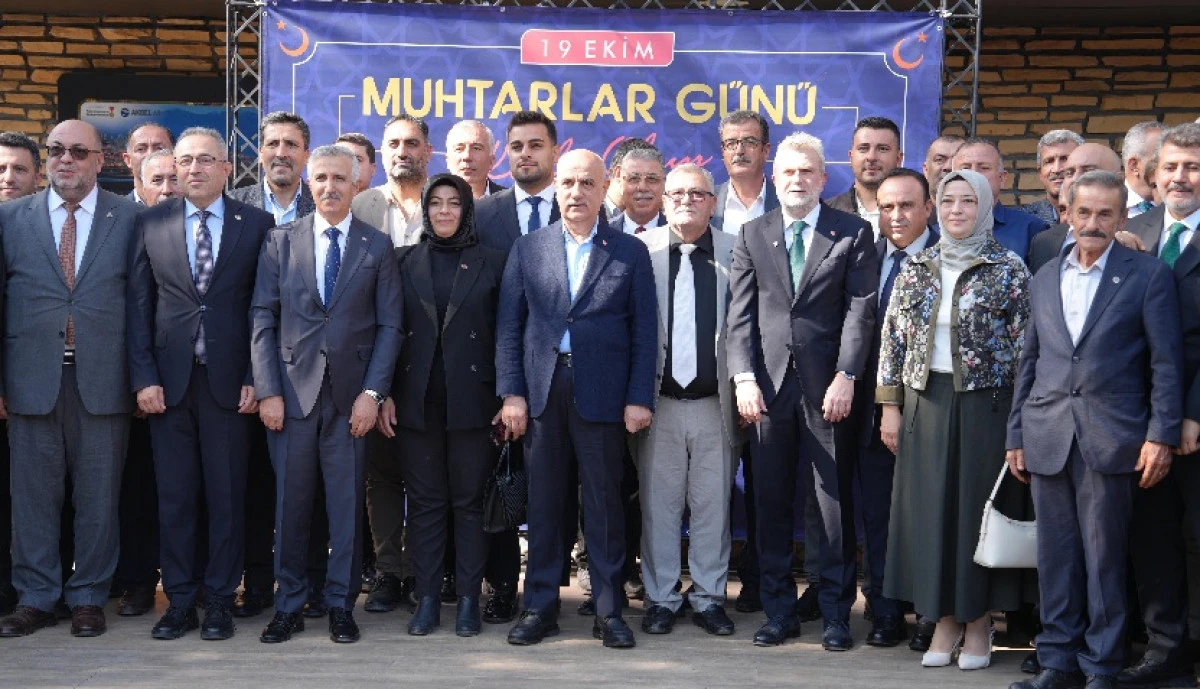 Kahramanmaraş&rsquo;ta 19 Ekim Muhtarlar G&uuml;n&uuml; Kutlandı