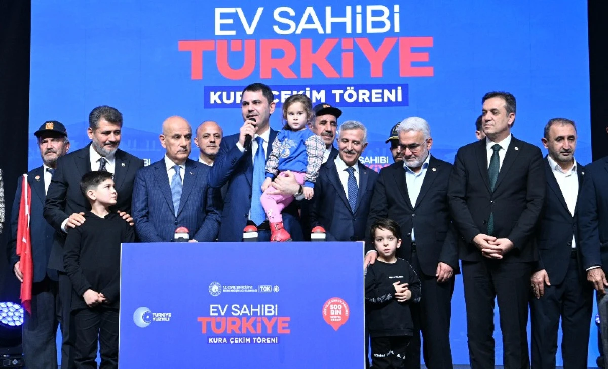 Kahramanmaraş&rsquo;ta 8 bin 195 Sosyal Konutun Hak Sahibi Belirlendi