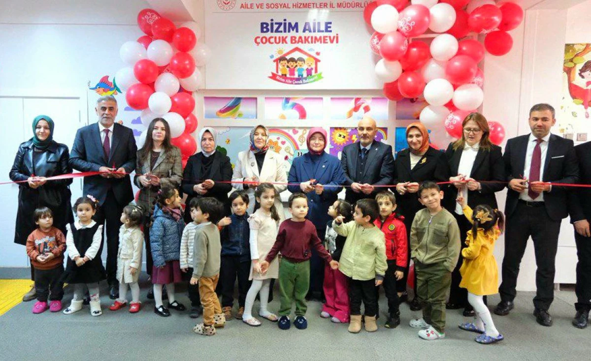 Kahramanmaraş'ta İlk Kamu Kreşi A&ccedil;ıldı