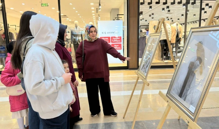 KAMEK At&ouml;lyelerinden Doğan Sanat Eserleri Vatandaşların Beğenisine Sunuldu