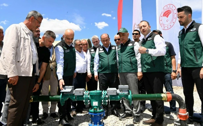 Kartalkaya Sulama Projesinde Son Durum Yerinde İncelendi