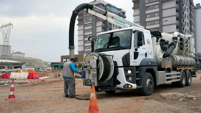 KASKİ&rsquo;den Sağanak Yağışlar &Ouml;ncesi Sahada Yoğun Mesai