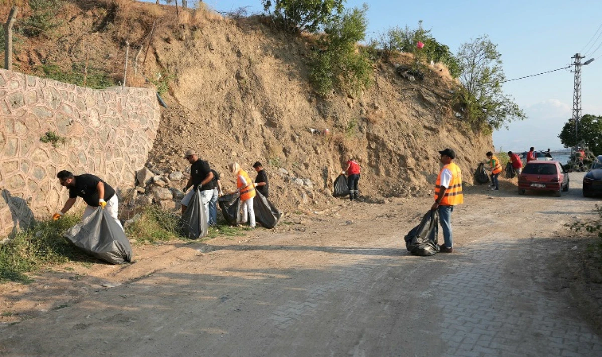 Kılavuzlu Barajı &Ccedil;evresinde Temizlik Seferberliği