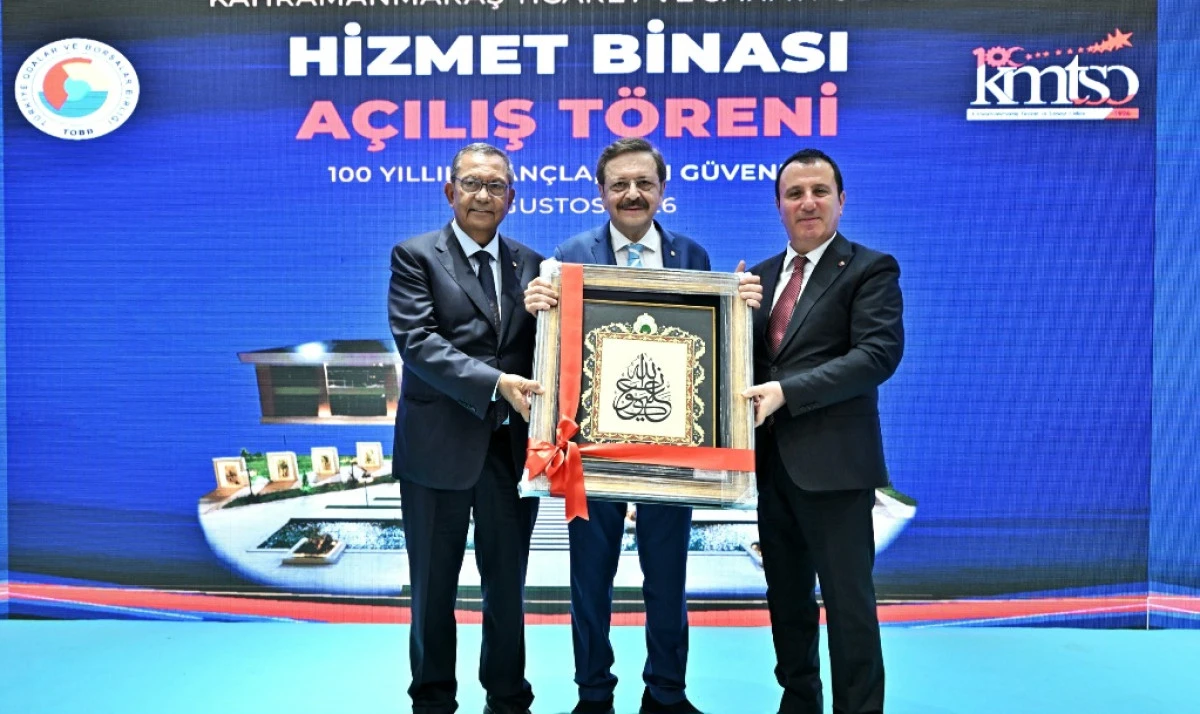 KMTSO Yeni Hizmet Binası T&ouml;renle A&ccedil;ıldı